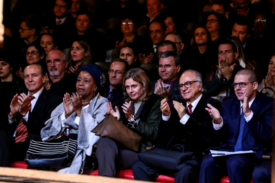 04.06.2018 Entrega  título Doutor Honoris Causa Boaventura de Souza Santos - Fotos Gustavo Mansur