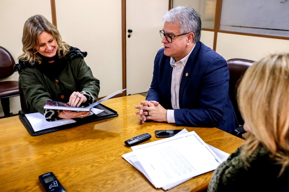 18.06.2018 Prefeita Paula palestra na Câmara de Caxias Pacto Pelotas pela Paz - Fotos Gustavo Mansur