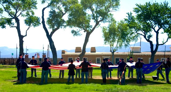 Living History: Flag Raising