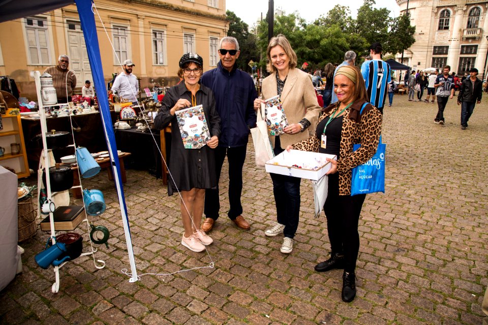 11.05.2019 - Prefeita Paula Mascarenhas participa do aniversário de 5 anos do Mercado das Pulgas - Foto: Gustavo Vara