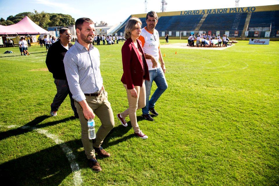 07.05.2019 - Prefeita Paula Mascarenhas participa da abertura da Caravana do Esporte e da Arte, na Boca do Lobo - Foto: Gustavo Vara