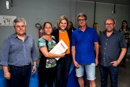 28.11.2018 - Prefeita Paula Mascarenhas realiza entrega da regularização fundiária do Loteamento Verona - Foto: Gustavo Vara
