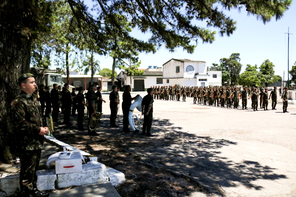 19.11.2018 - Vice Idemar na cerimônia do dia da Bandeira no 9º batalhão militar - FotoMichelCorvello