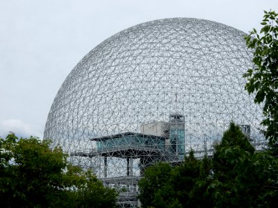 Biosphère au parc Jean Drapeau Montréal