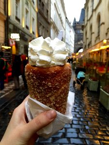 Prague chimney cake