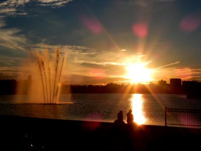 Coucher de soleil Sherbrooke photo