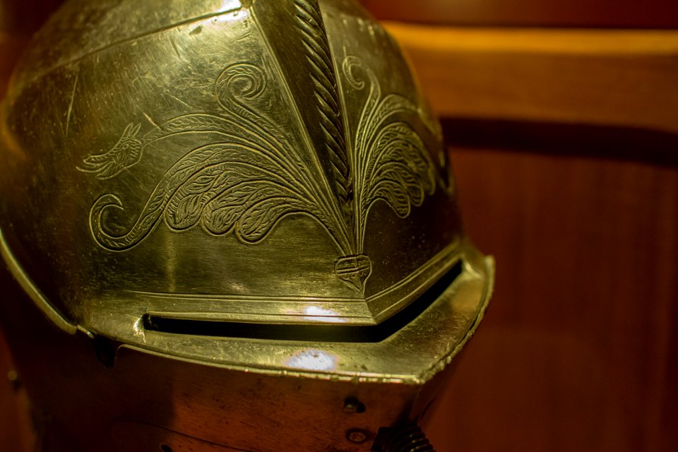 German Tilting Helmet