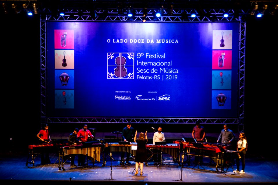 21.01.2019 - Prefeito em exercício Idemar Barz prestigia o A 9ª edição do Festival Internacional Sesc de Música acontece de 14 a 25 de janeiro de 2019 em Pelotas - Foto: Gustavo Vara