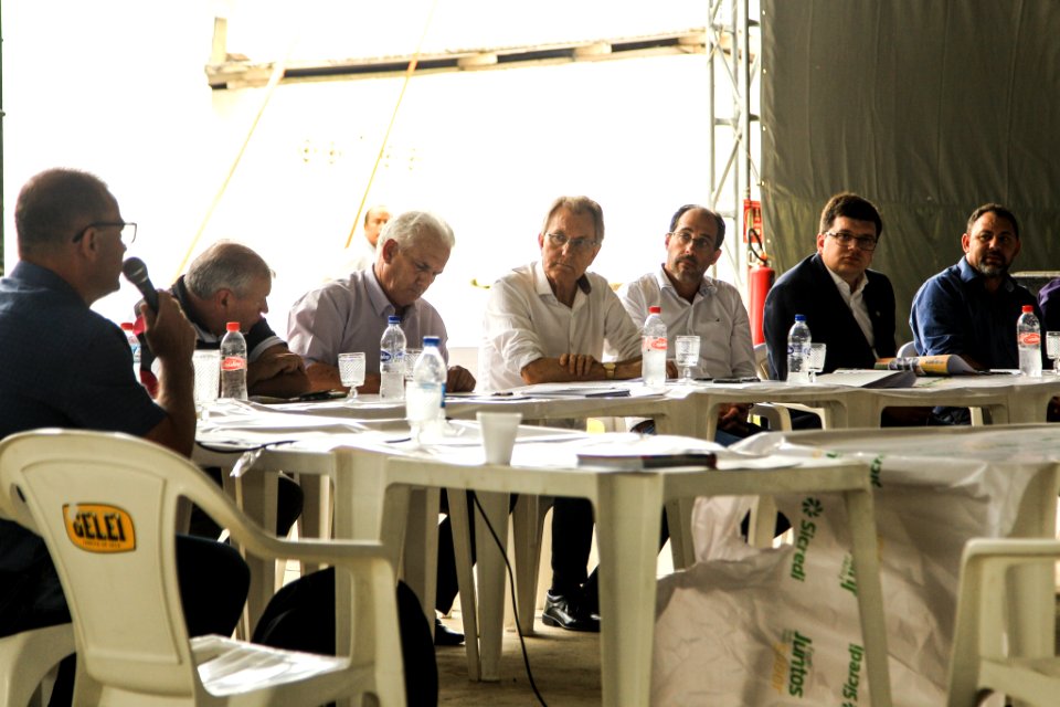 17.01.2019 - Prefeito em exercício Idemar Barz participa da reunião da Azonasul em Herval/RS - Foto: Gustavo Vara