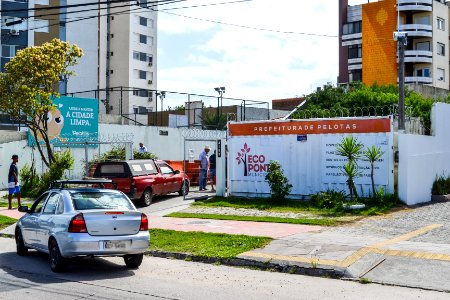 25.01.2018 - Recebimento de materias no Ecoponto de Pelotas . Localizado na Juscelino Kubitschek de Oliveira, 3.195.