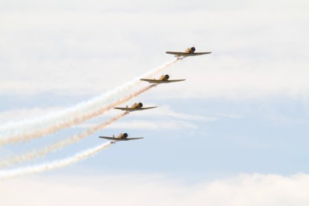Canadian Harvard Aerobatic Team 3 photo