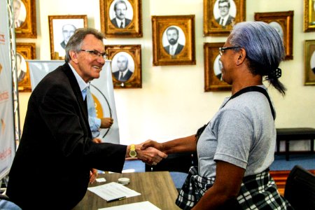 23.11.2017 - Prefeito em exercicio Idemar Barz em audiências publicas individuais do projeto O Vice-Prefeito Recebe