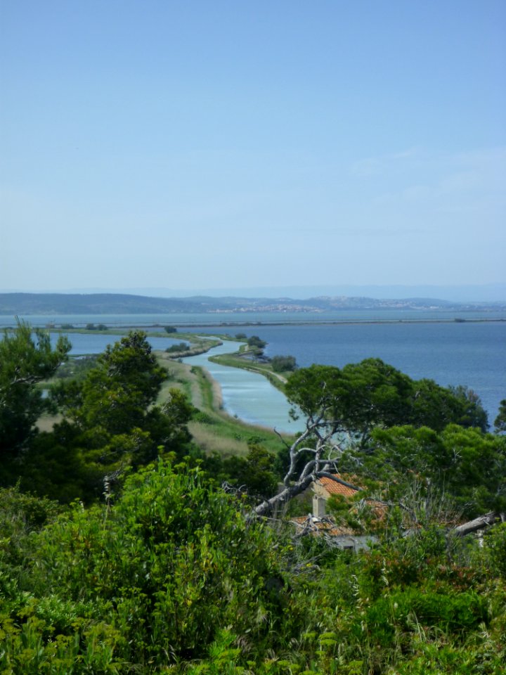 Canal de la Robine vue de  l'Ile Sainte-Lucie