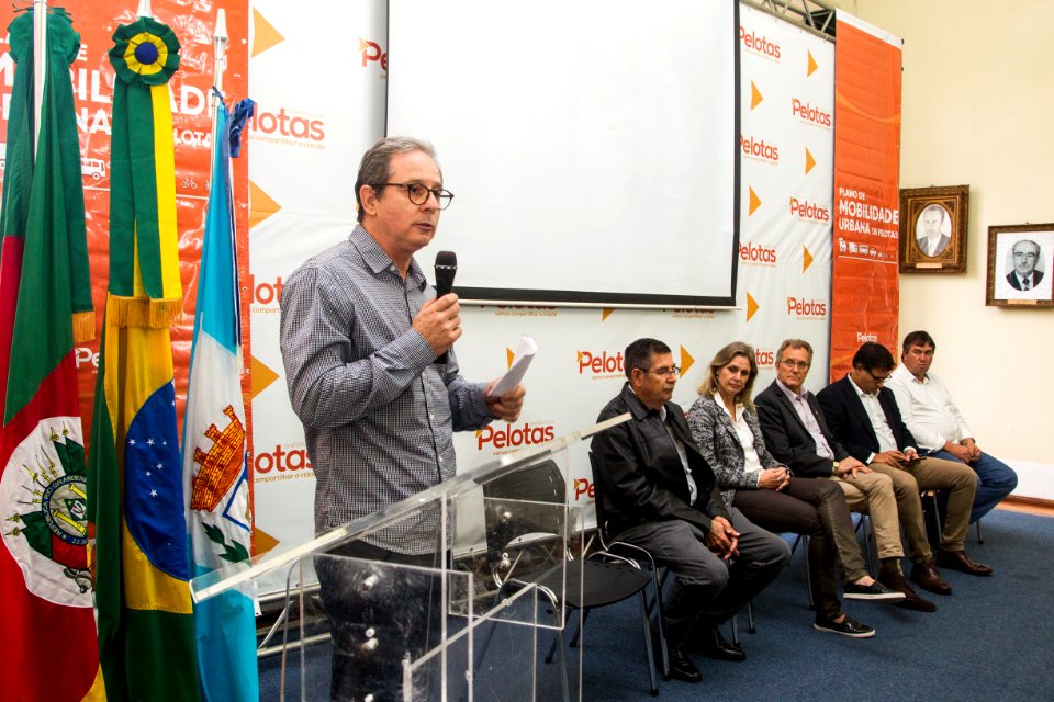 25.04.2019 - Prefeita Paula Mascarenhas durante apresentação do Plano de Mobilidade Urbana - Foto: Gustavo Vara