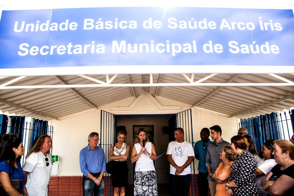 04.04.2019 - Prefeita Paula Mascarenhas e o vice Idemar Barz realizam a reinauguração da UBS Arco Íris, reformada pelo MOP - Foto: Gustavo Vara