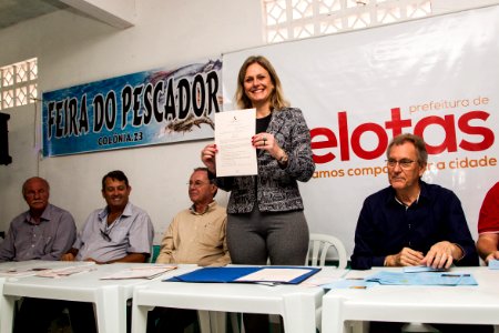 12.04.2019 - Prefeita Paula Mascarenhas e o vice Idemar Barz participam da lançamento da Festa do Peixe - Foto: Gustavo Vara