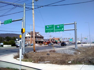 I-78 signs