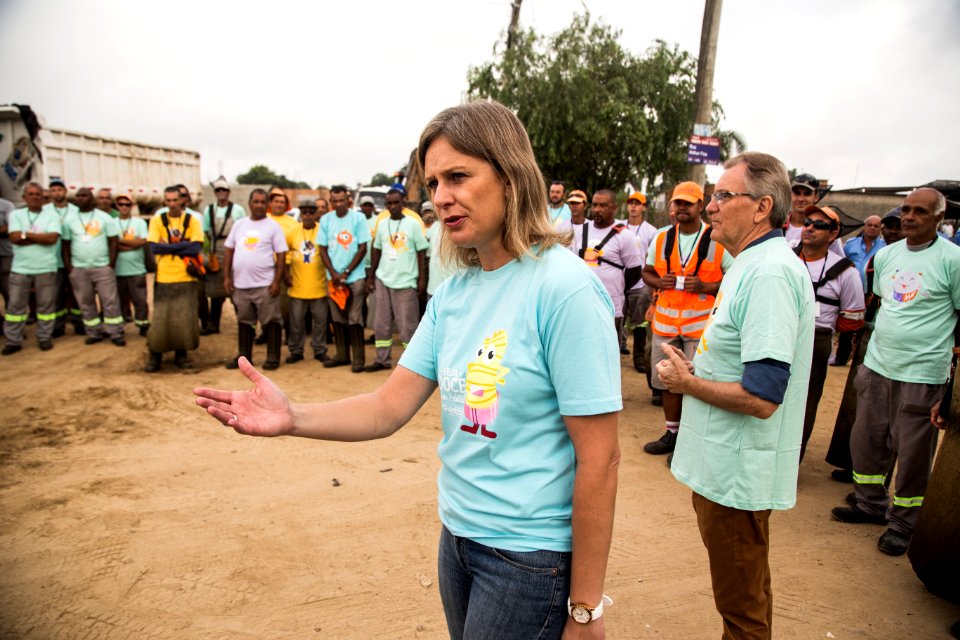 01.04.2019 - Prefeita Paula Mascarenhas e o vice Idemar Barz acompanham o mutirão de preparo do Sítio Floresta para o Bairro da Gente - Foto: Gustavo Vara