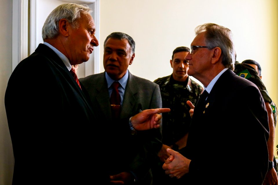 29.03.2019 - Vice-prefeito Idemar Barz na solenidade do 25°Aniversário do Posto Médico de Guarnição - Foto Michel Corvello