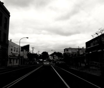 Rising Sun Avenue looking Northeast