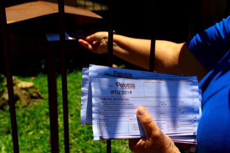 19.11.2018 - SMF - Distribuição do Carnê IPTU - Foto Marcel Avila