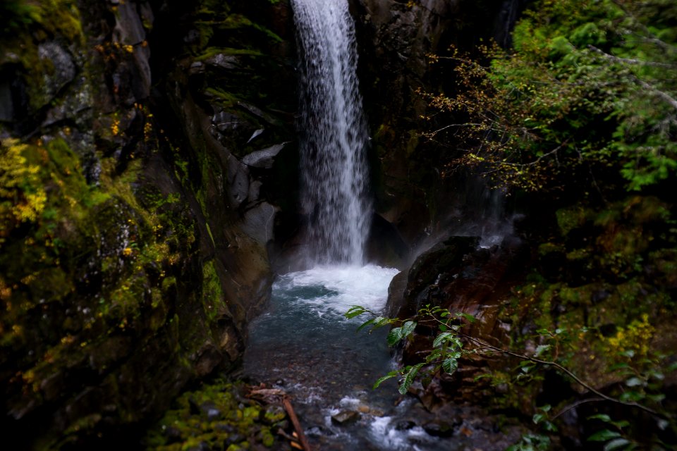 Falls near Mt. Rainier national park 2