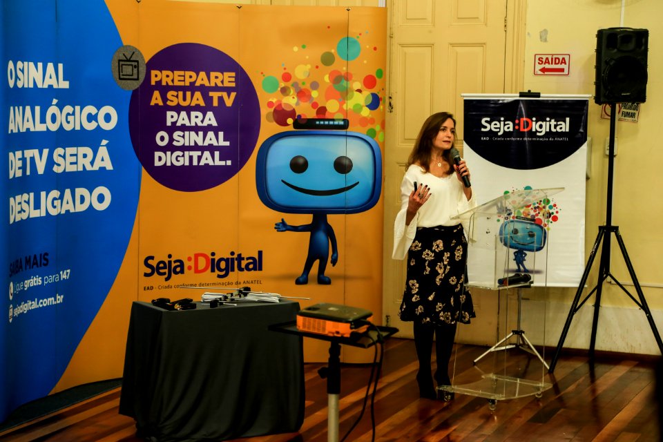 17.09.2018 - Prefeita Paula Mascarenhas no evento  de lançamento Seja Digital, no Salão Nobre do Paço Municipal - Foto: Gustavo Vara