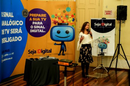 17.09.2018 - Prefeita Paula Mascarenhas no evento  de lançamento Seja Digital, no Salão Nobre do Paço Municipal - Foto: Gustavo Vara