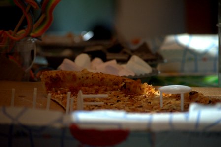 Pizza # leftover