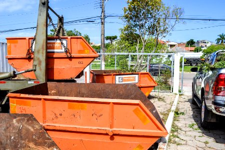 25.01.2018 - Recebimento de materias no Ecoponto de Pelotas . Localizado na Juscelino Kubitschek de Oliveira, 3.195.