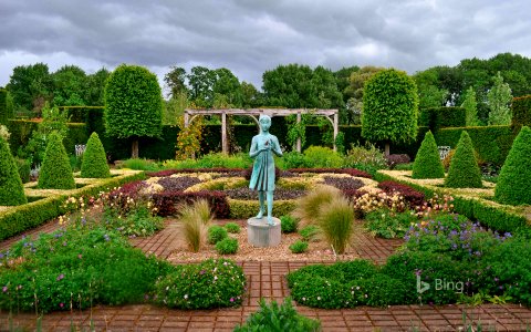Waterperry Gardens in Oxfordshire, England photo
