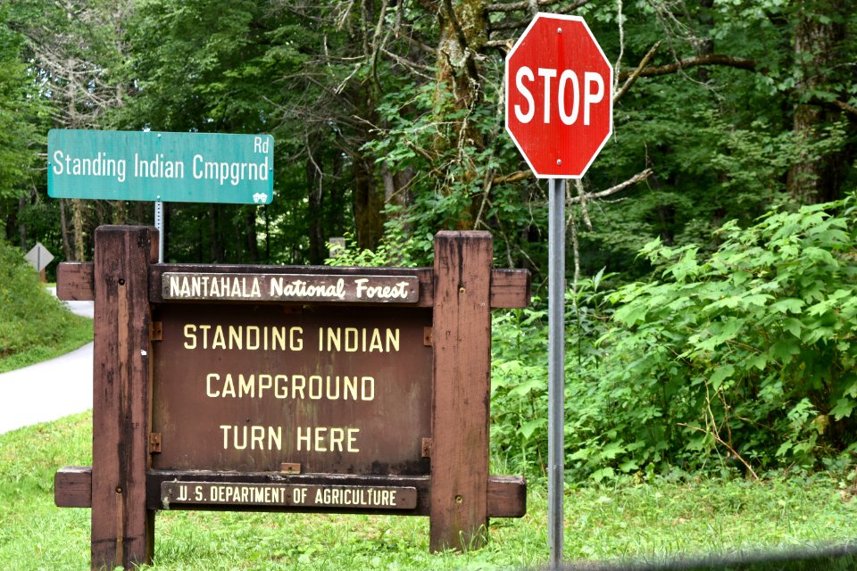 sign White Oak Bottom at Standing Indian Campground ncwetlands AM (1)