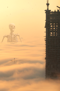 In the mist