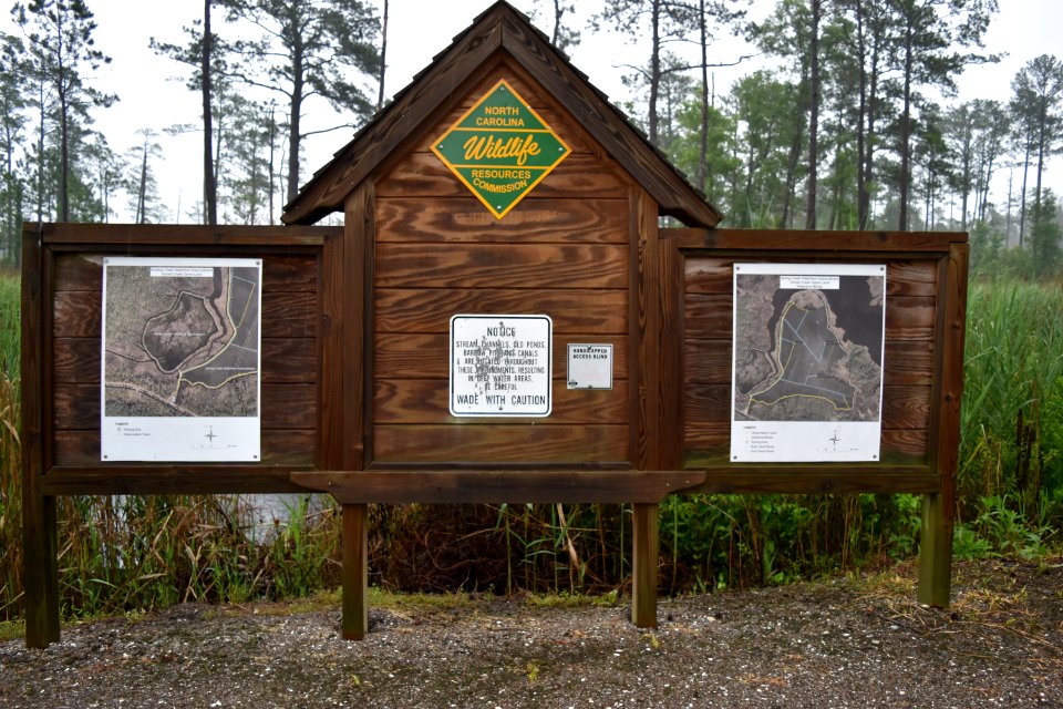sign Goose Creek Game Land hunting and spring creek imp ncwetlands am (1)