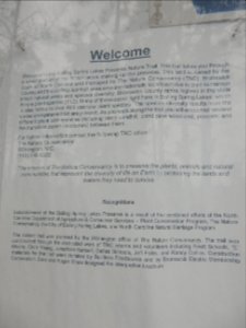 sign boiling spring lakes preserve ncwetlands KG (38)