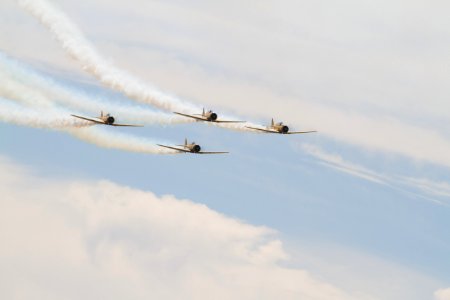 Canadian Harvard Aerobatic Team 1 photo