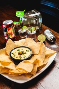 Chips & Queso, Tequila, Tecate at Citizen Bar Chicago photo