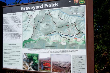 sign Graveyard Fields Blue Ridge ncwetlands KG (34) photo