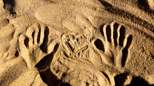 A Heart and Sand photo