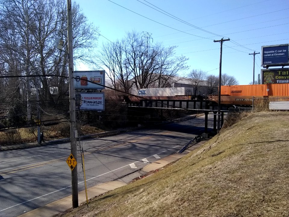 CSX Rail line in Buselton