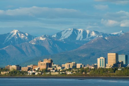 Downtown Anchorage Alaska photo