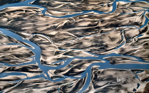 The Copper River Delta in Wrangell-St. Elias National Park and Preserve, Alaska
