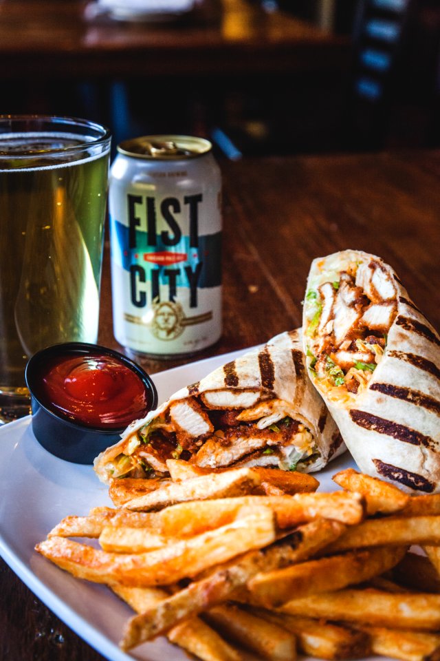 Buffalo Chicken Wrap from Citizen Bar