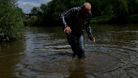 river crossing photo