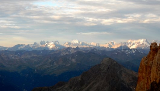 Panorama sur les Ecrins