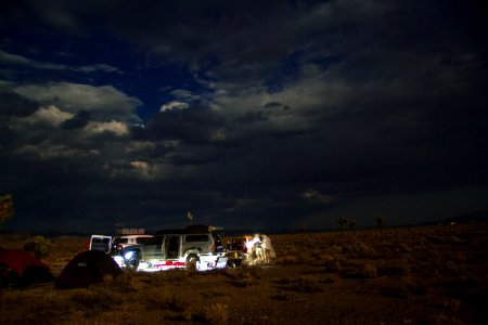 Death Valley Night at Sarrcobatus Flat 2