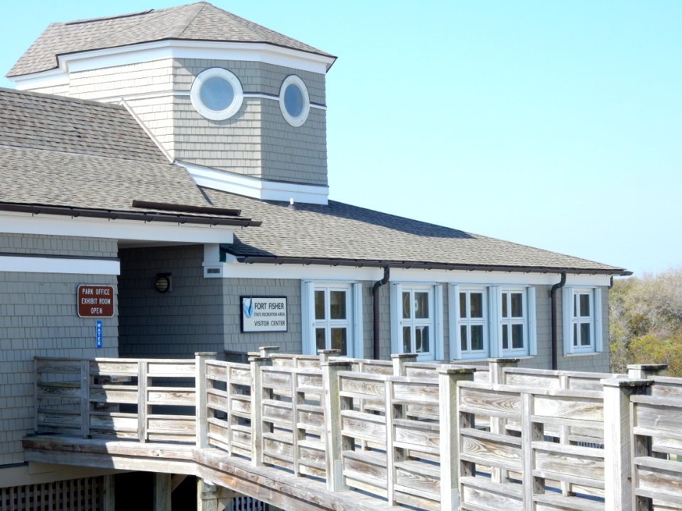 visitor center fort fisher state recreation area ncwetlands KG