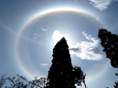 Different halos some days ago