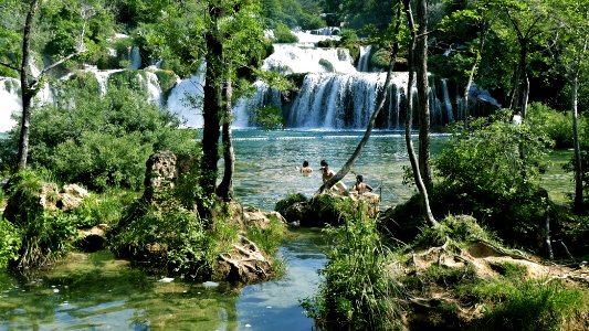 KRKA Waterfalls Croatia photo