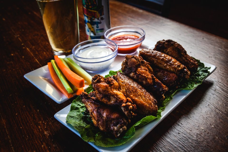 Buffalo Wings at Citizen Bar Chicago